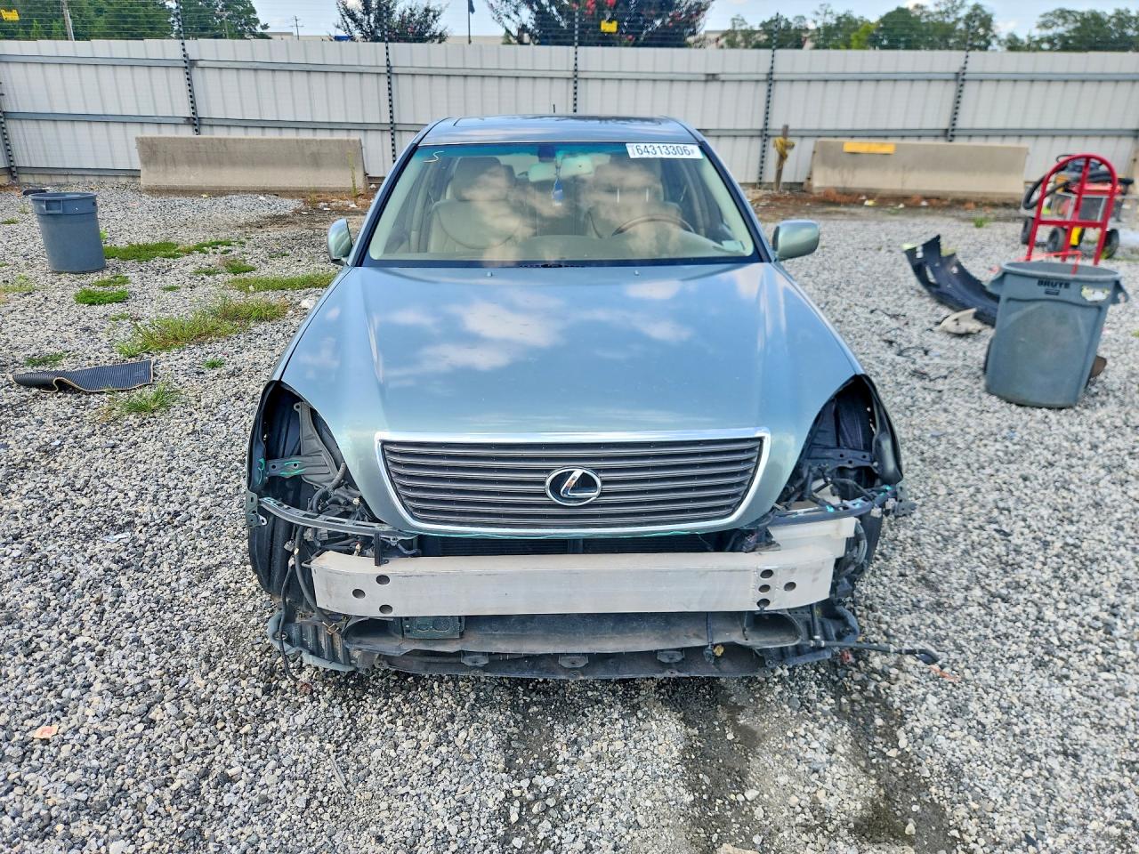 2003 Lexus Ls 430 Teal vin: JTHBN30F830113701