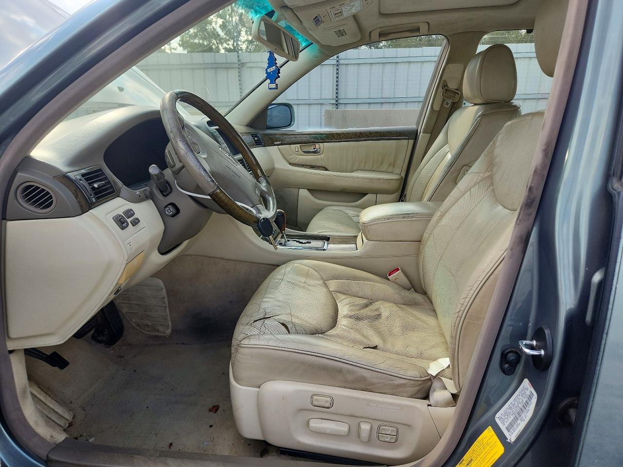 2003 Lexus Ls 430 Teal vin: JTHBN30F830113701