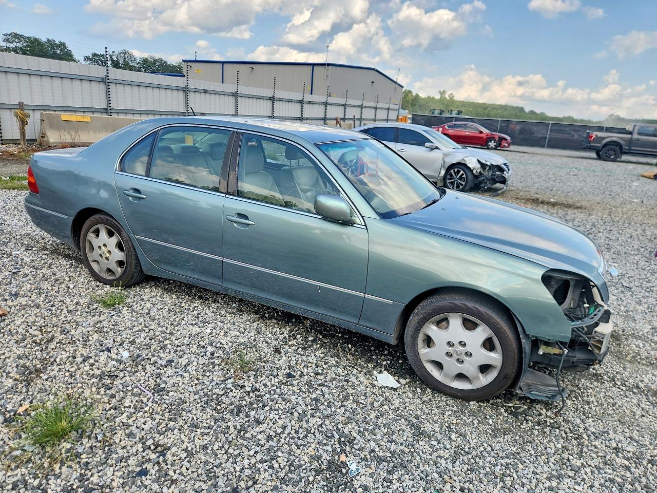 2003 Lexus Ls 430 Teal vin: JTHBN30F830113701