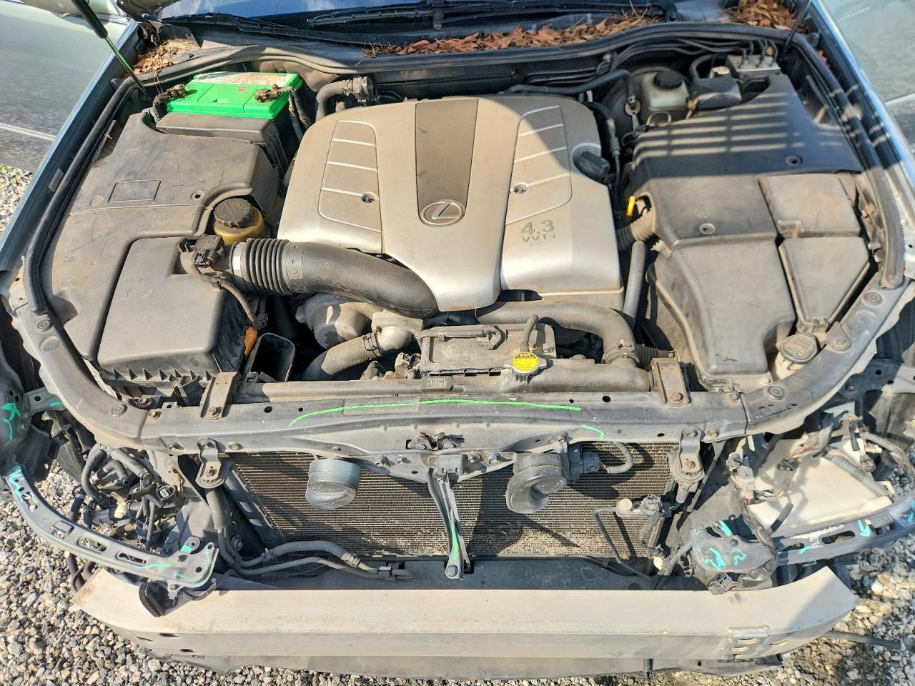 2003 Lexus Ls 430 Teal vin: JTHBN30F830113701