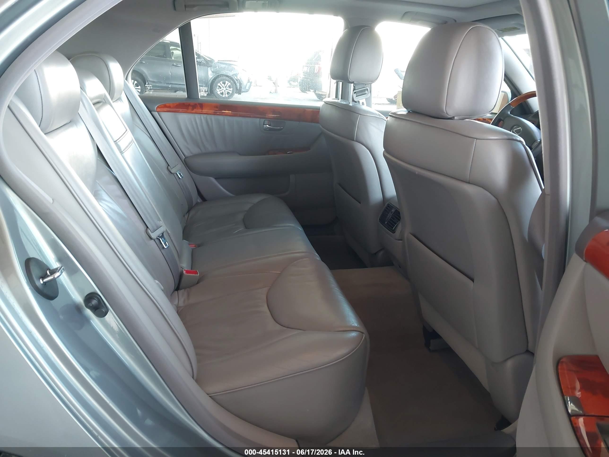 2001 Lexus Ls 430   Silver vin: JTHBN30F910003544