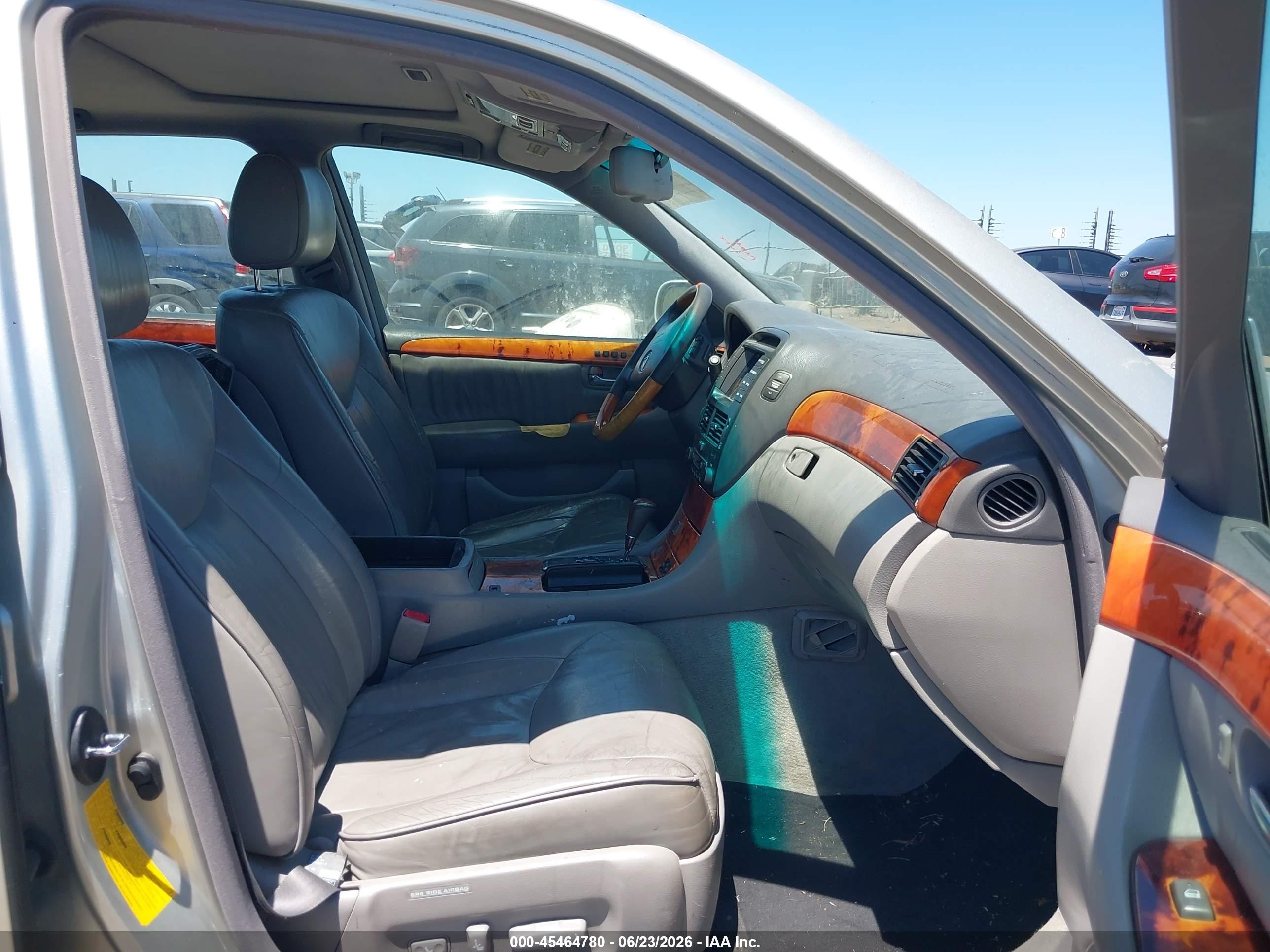 2001 Lexus Ls 430 Серебряный vin: JTHBN30F910019596