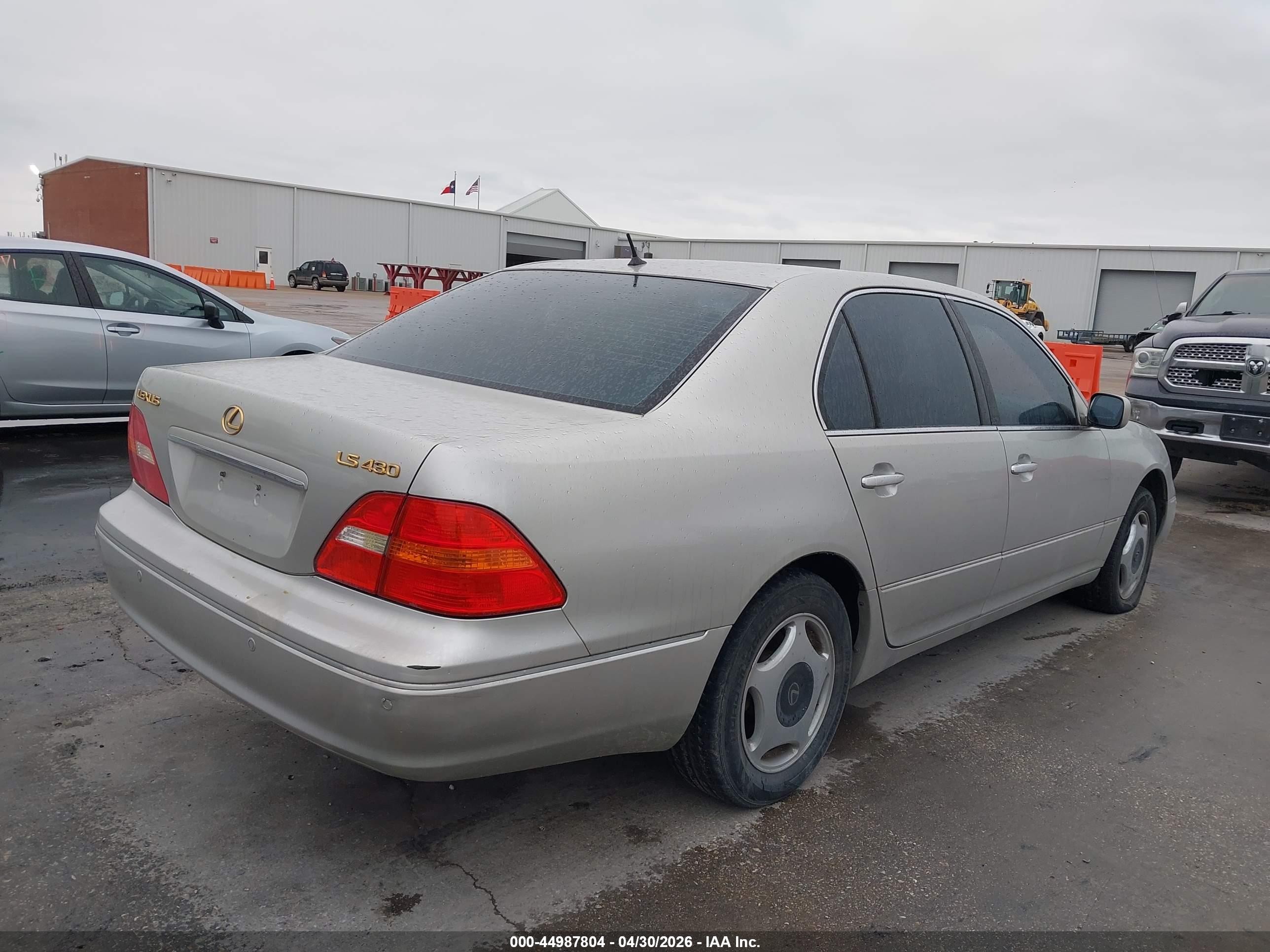 2001 Lexus Ls 430   Silver vin: JTHBN30F910027696