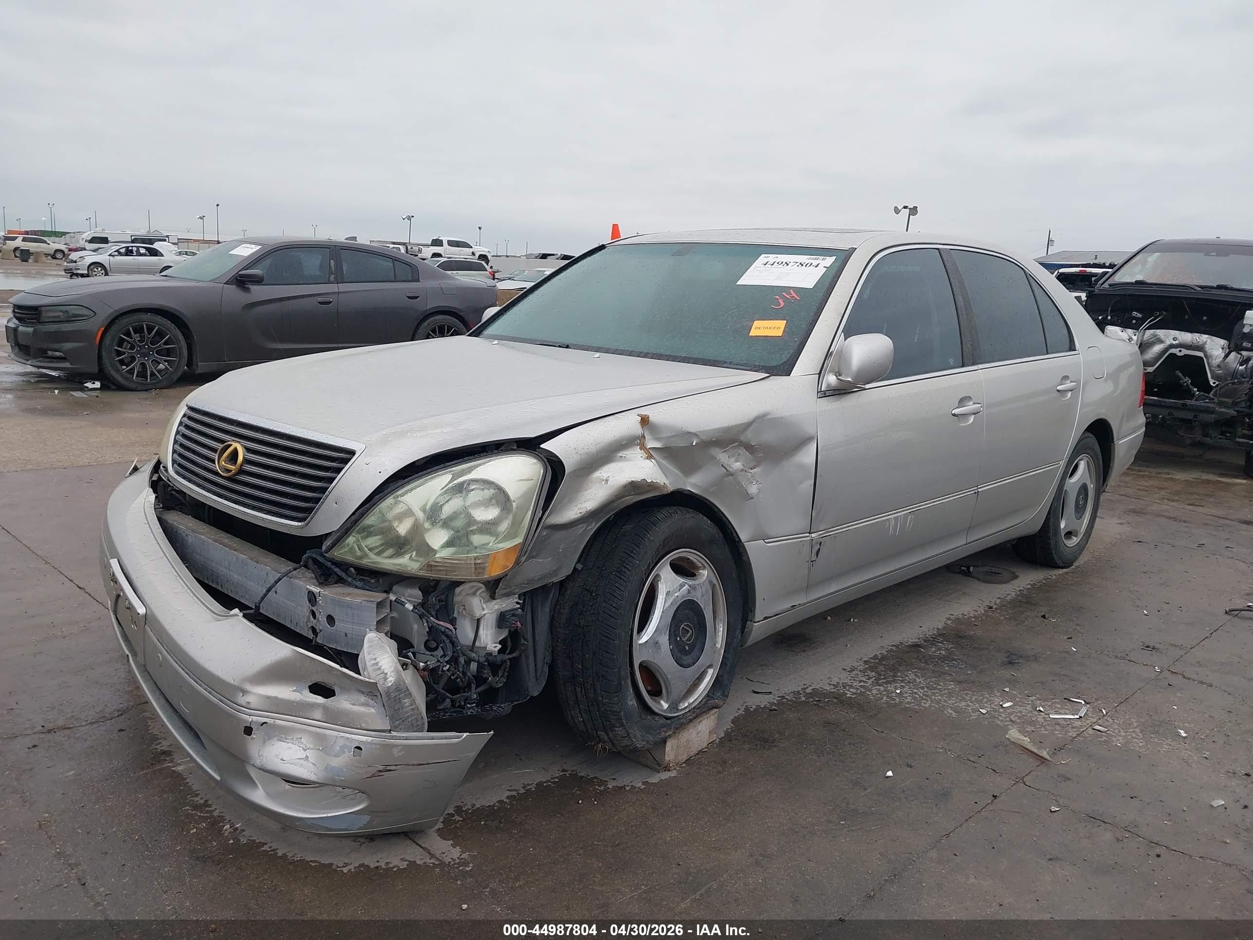 2001 Lexus Ls 430   Silver vin: JTHBN30F910027696