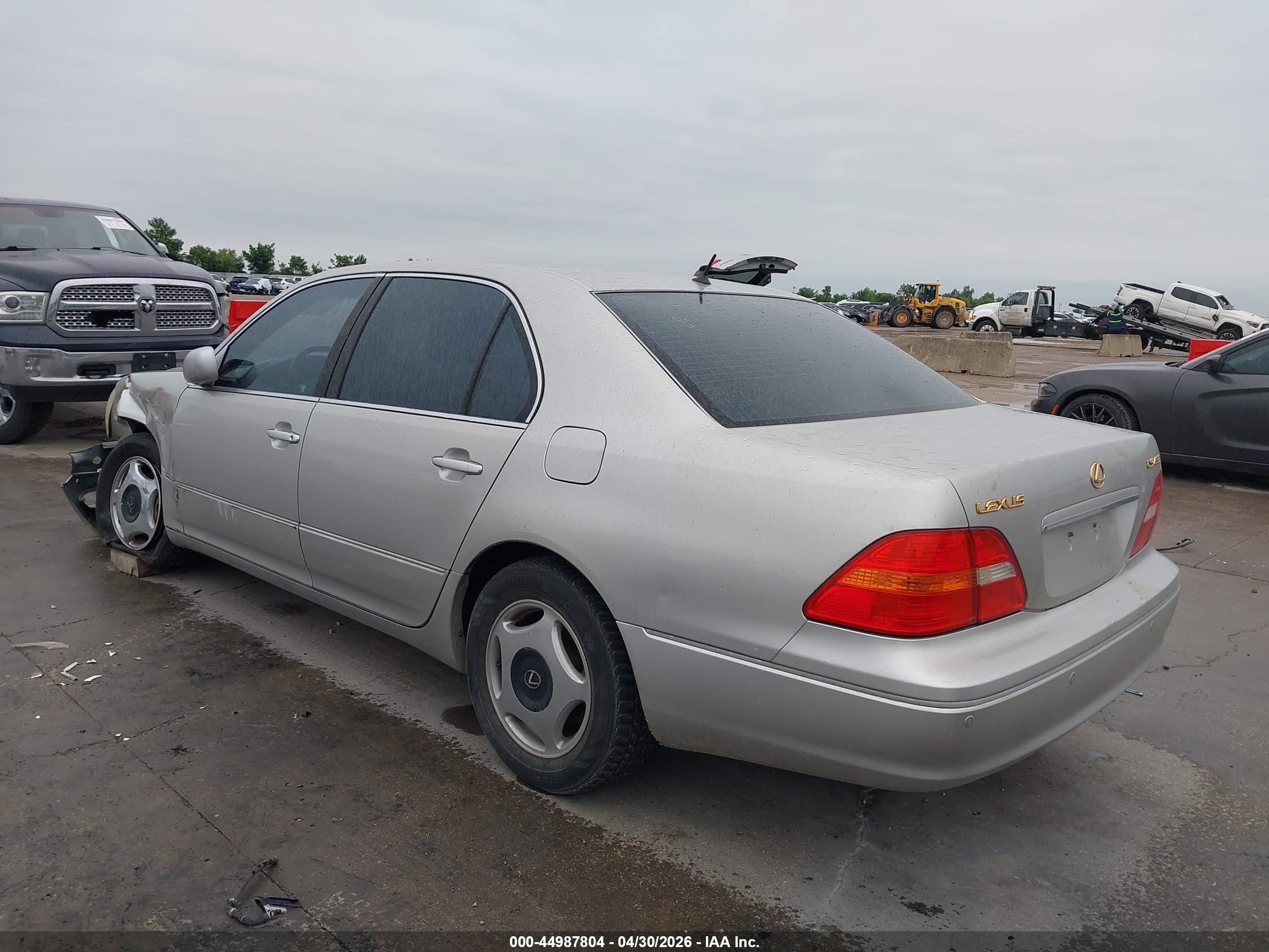 2001 Lexus Ls 430   Silver vin: JTHBN30F910027696