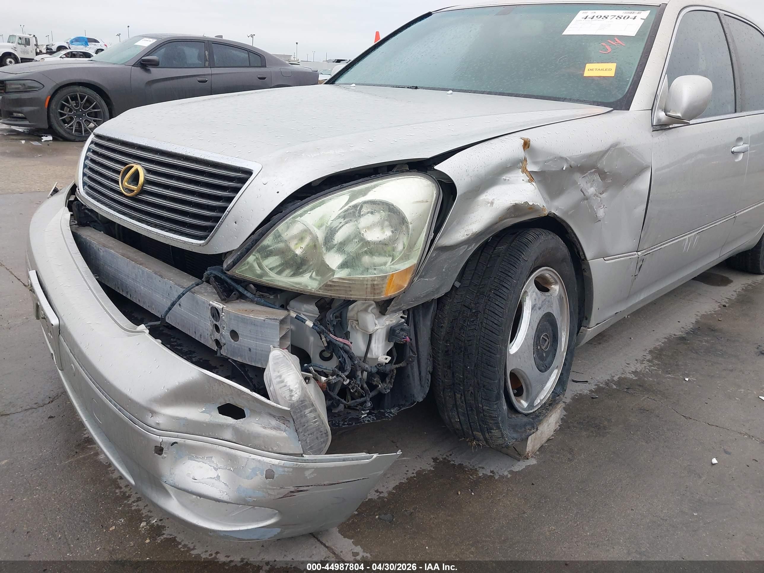 2001 Lexus Ls 430   Silver vin: JTHBN30F910027696