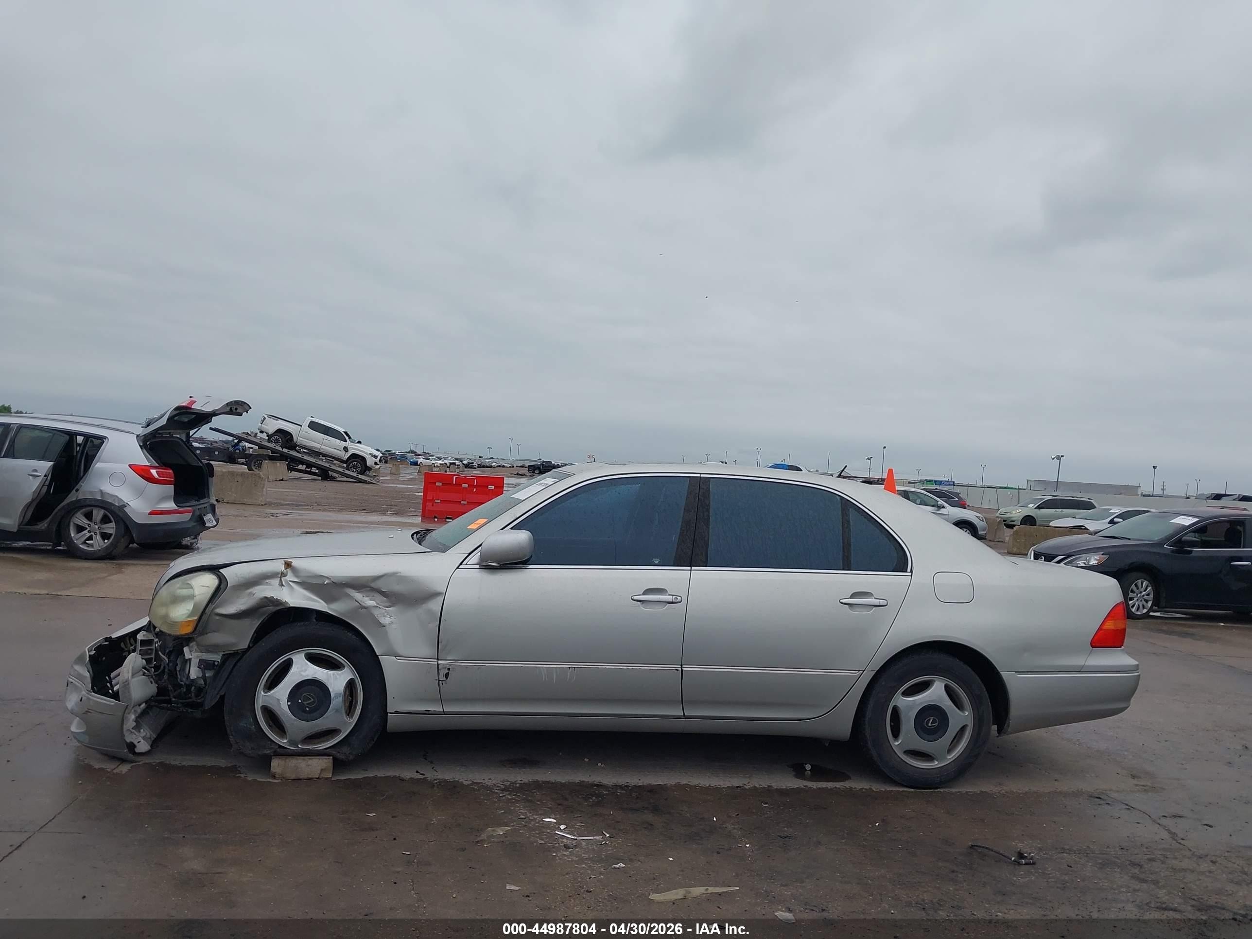 2001 Lexus Ls 430   Silver vin: JTHBN30F910027696