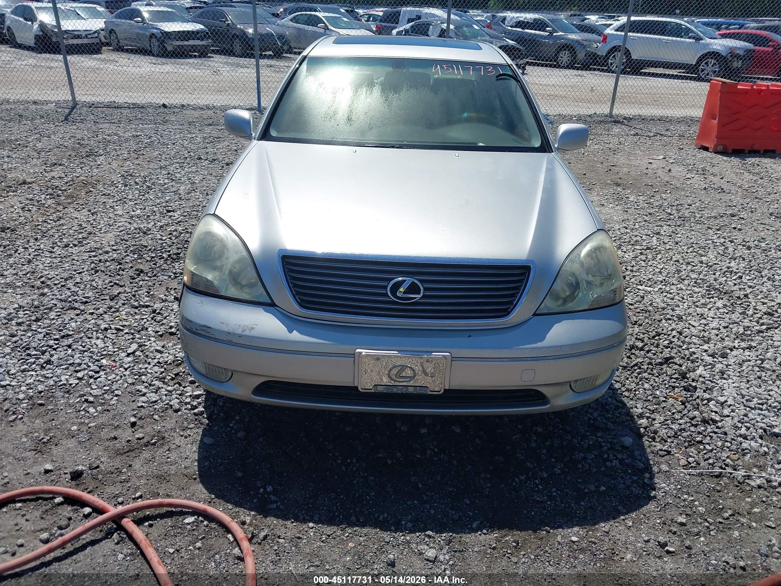 2001 Lexus Ls 430   Beige vin: JTHBN30F910045874