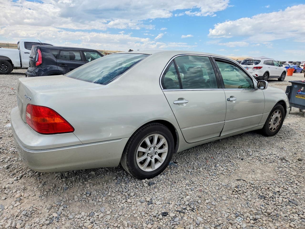 2002 Lexus Ls 430 Silver vin: JTHBN30F920052051