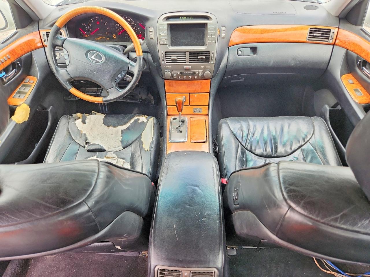 2002 Lexus Ls 430 Silver vin: JTHBN30F920052051