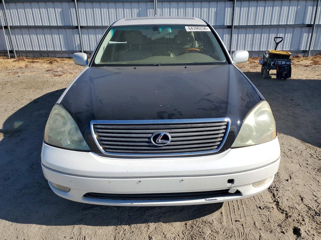 2002 Lexus Ls 430 White vin: JTHBN30F920053247