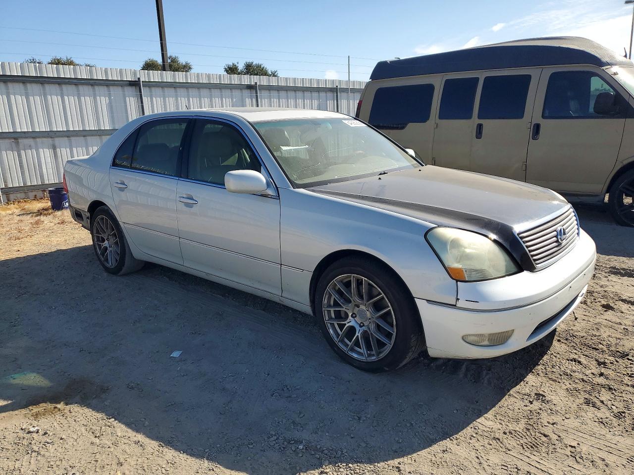 2002 Lexus Ls 430 White vin: JTHBN30F920053247