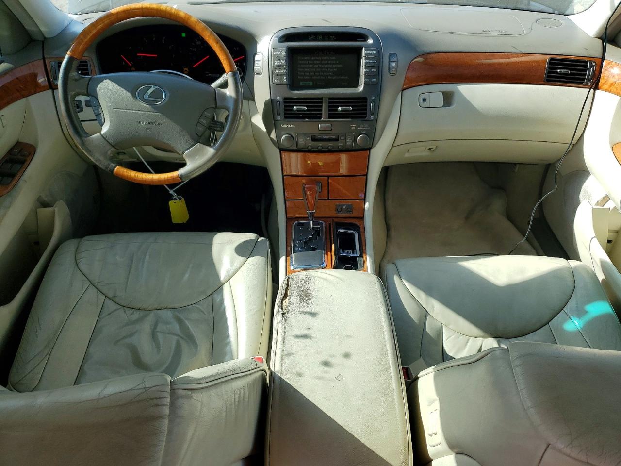 2002 Lexus Ls 430 White vin: JTHBN30F920053247