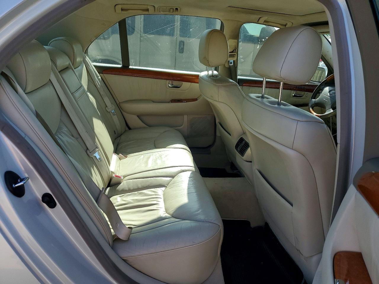 2002 Lexus Ls 430 White vin: JTHBN30F920053247