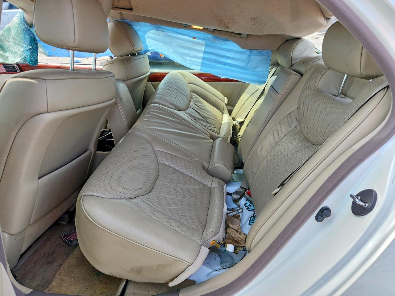2003 Lexus Ls 430 White vin: JTHBN30F930093717