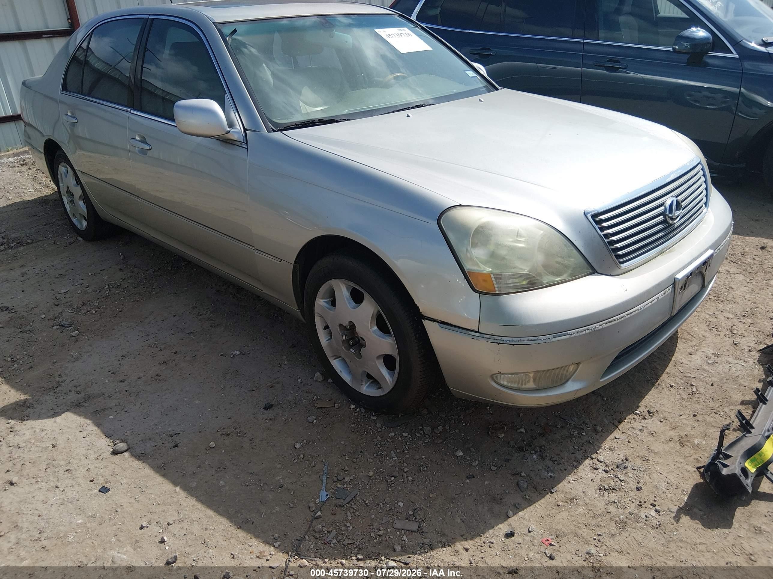 2003 Lexus Ls 430   Silver vin: JTHBN30F930097007