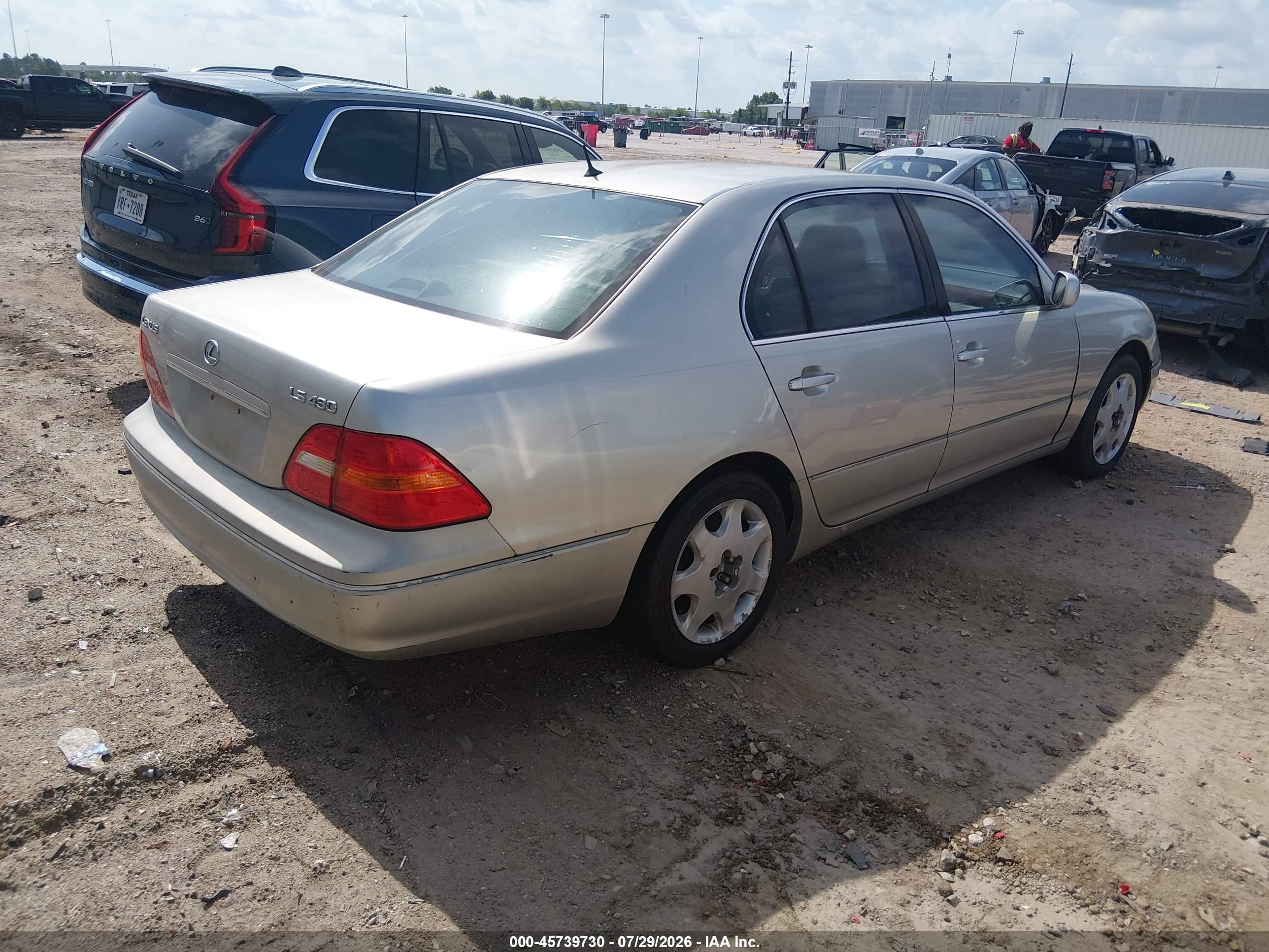 2003 Lexus Ls 430   Silver vin: JTHBN30F930097007