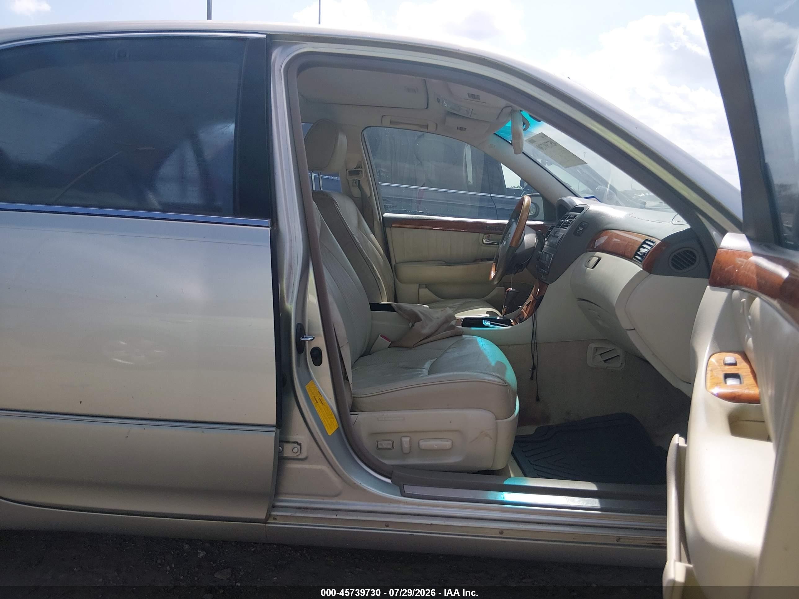2003 Lexus Ls 430   Silver vin: JTHBN30F930097007