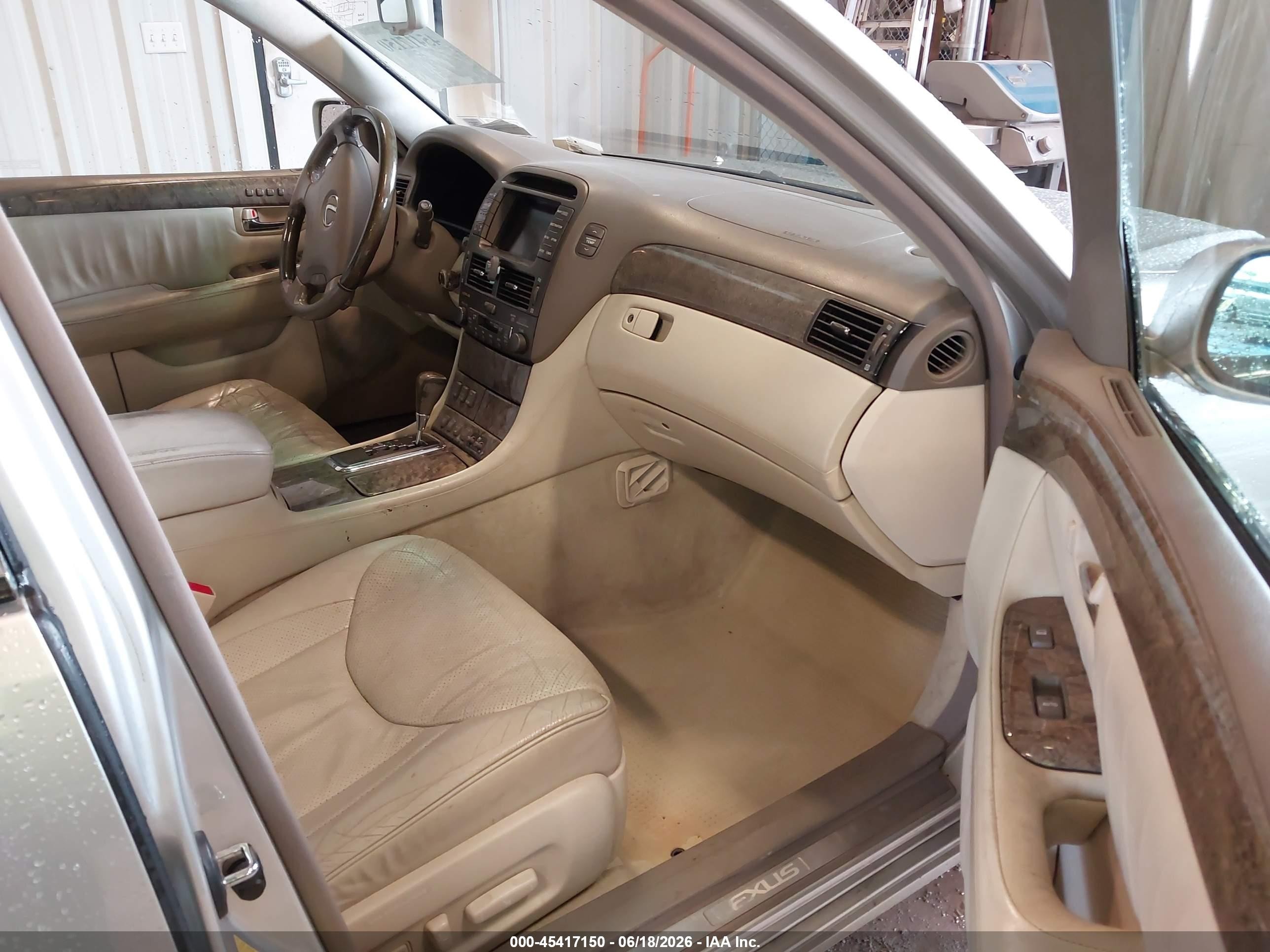 2003 Lexus Ls 430   Tan vin: JTHBN30F930120267
