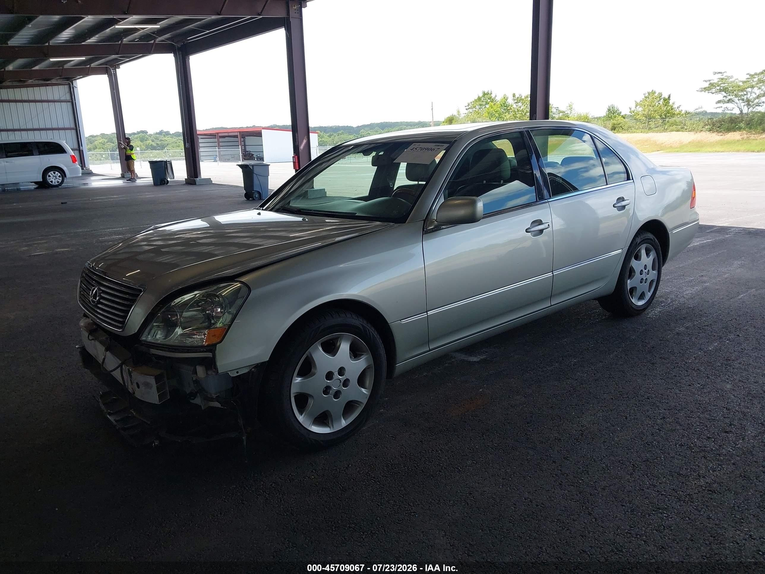 2003 Lexus Ls 430   Gold vin: JTHBN30F930122522