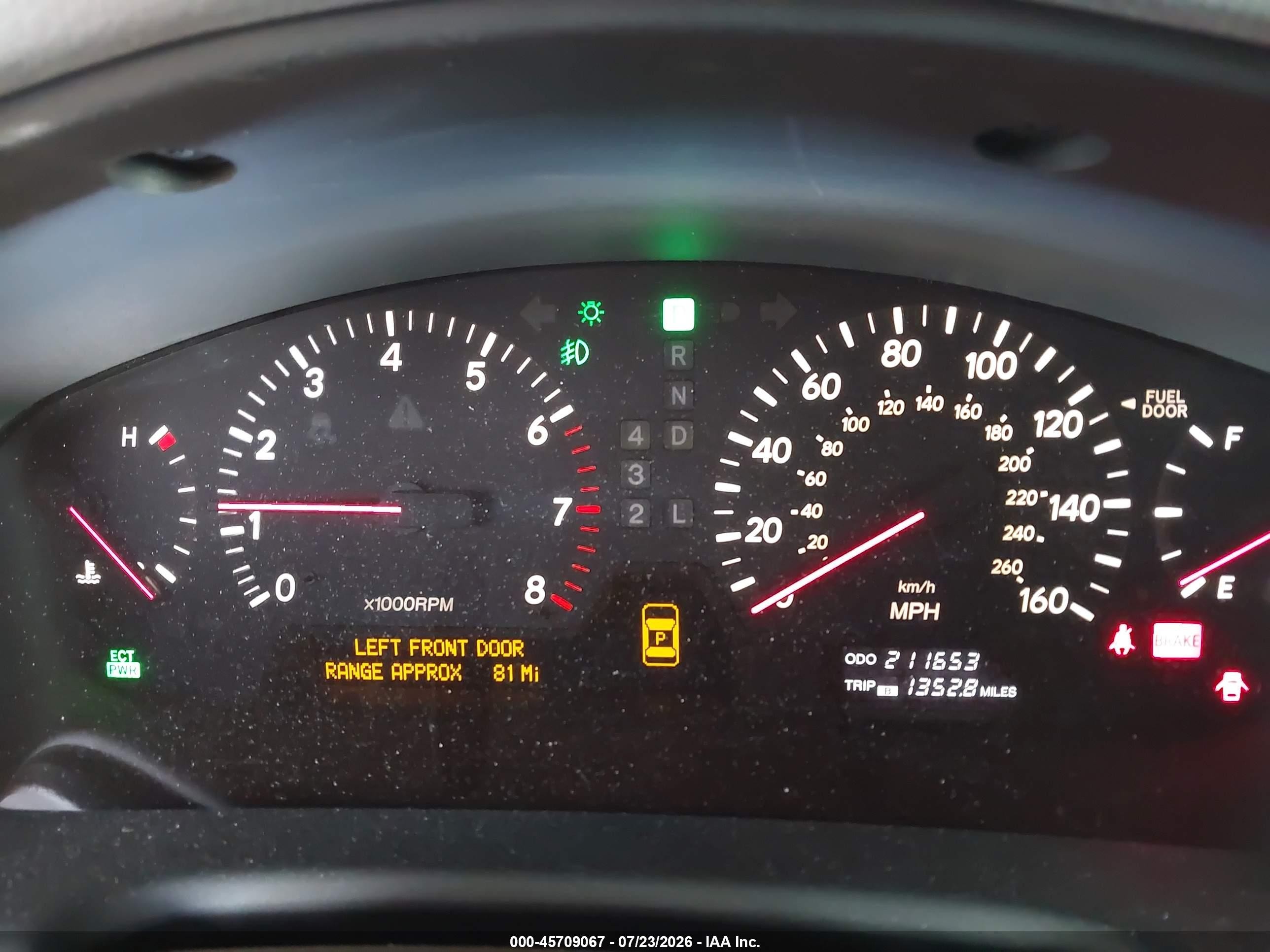 2003 Lexus Ls 430   Gold vin: JTHBN30F930122522