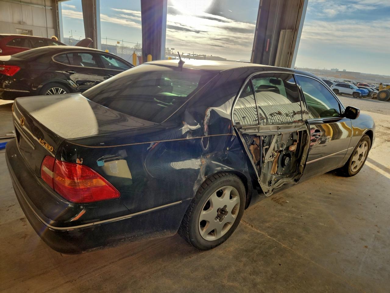 2001 Lexus Ls 430 Blue vin: JTHBN30FX10013791