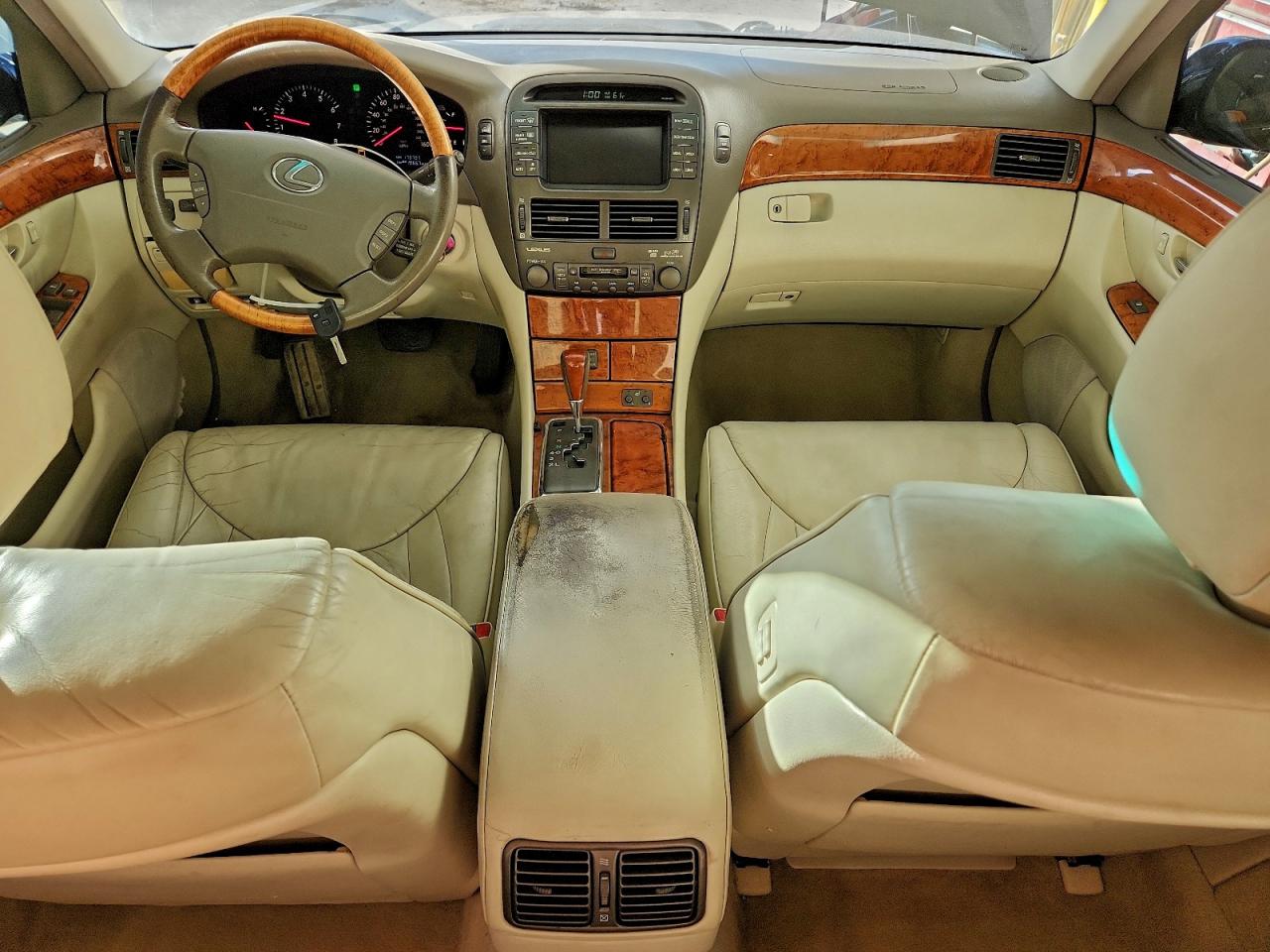 2001 Lexus Ls 430 Blue vin: JTHBN30FX10013791