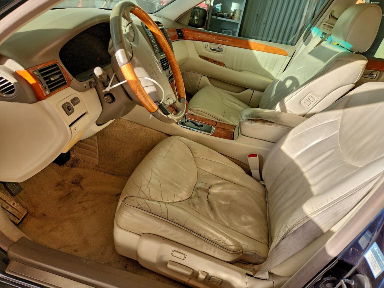 2001 Lexus Ls 430 Blue vin: JTHBN30FX10013791