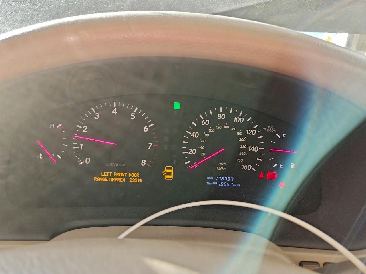 2001 Lexus Ls 430 Blue vin: JTHBN30FX10013791