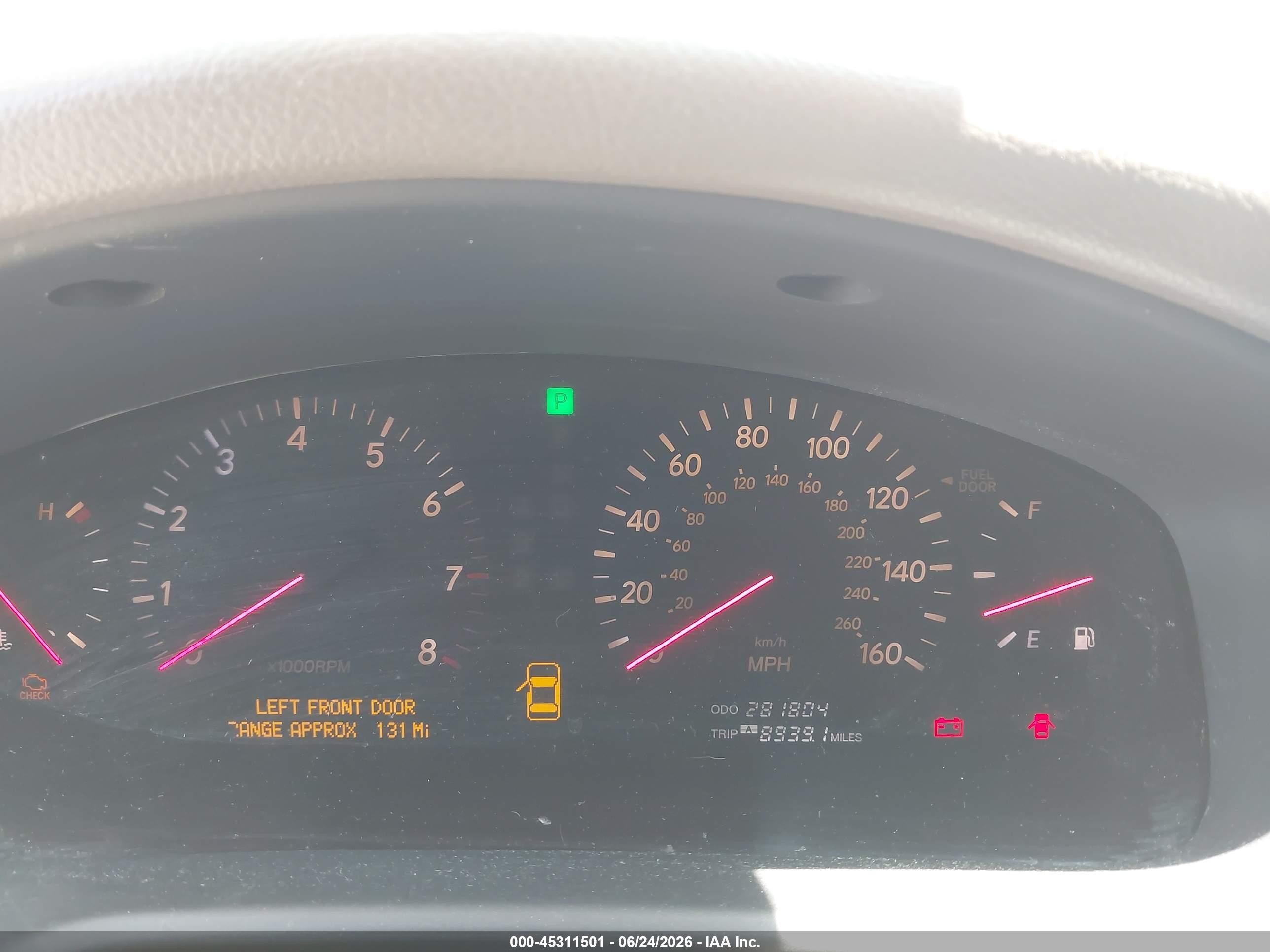 2001 Lexus Ls 430   Gold vin: JTHBN30FX10051957
