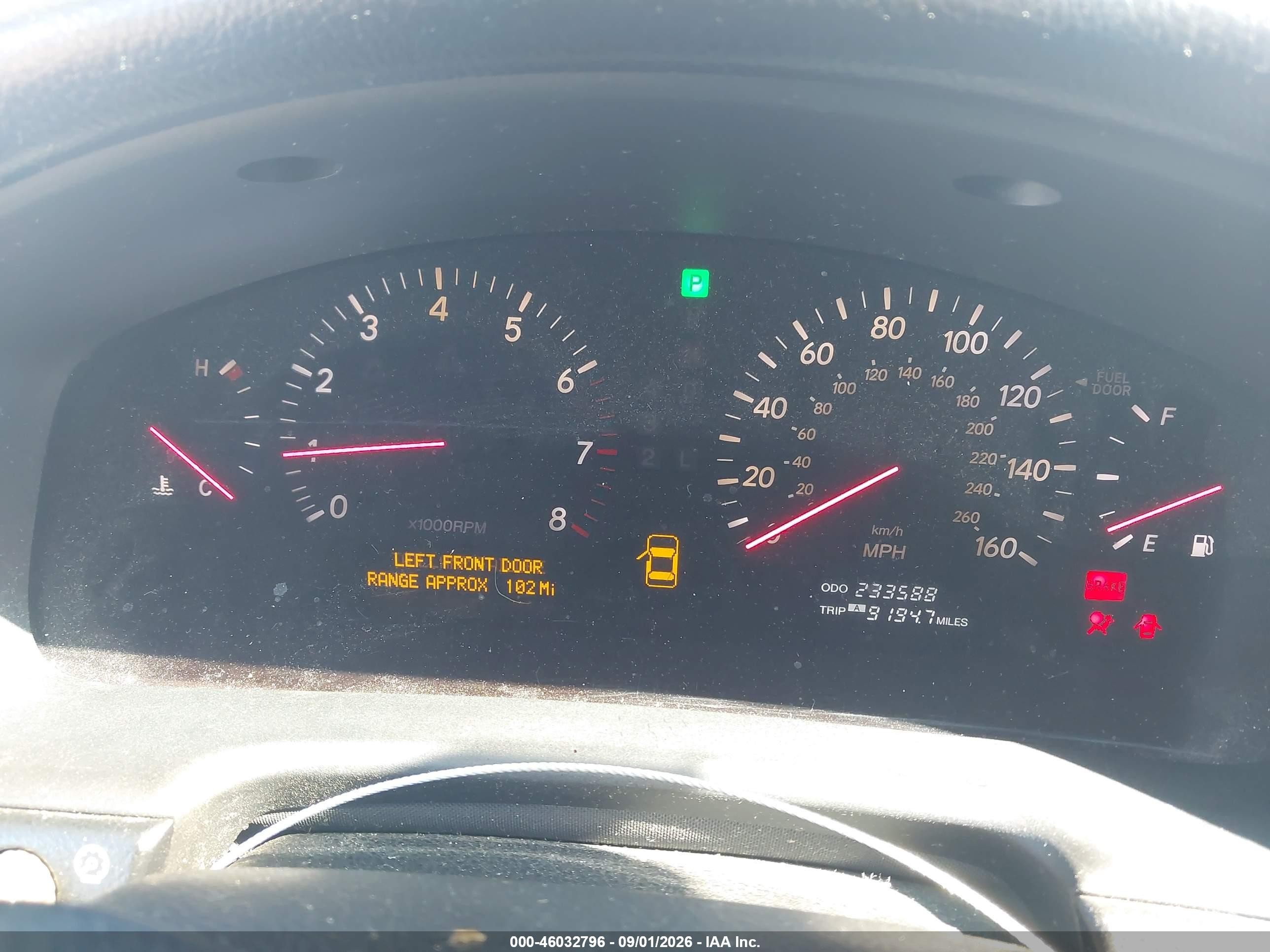 2002 Lexus Ls 430   Black vin: JTHBN30FX20065875