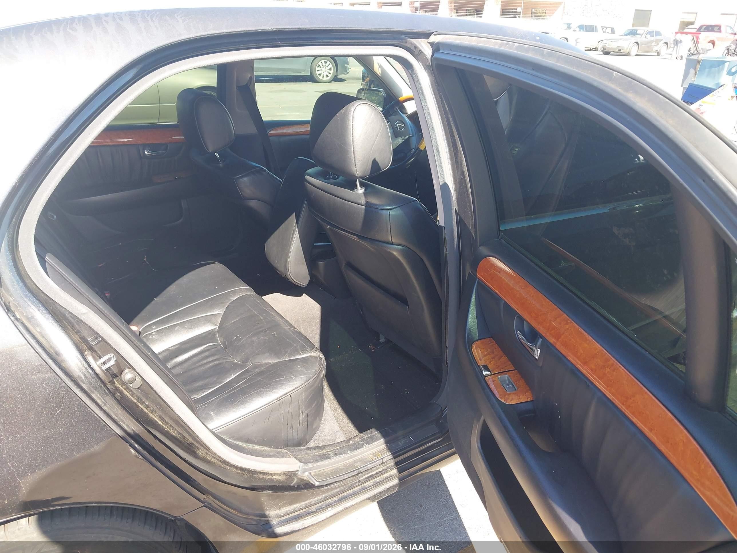 2002 Lexus Ls 430   Black vin: JTHBN30FX20065875