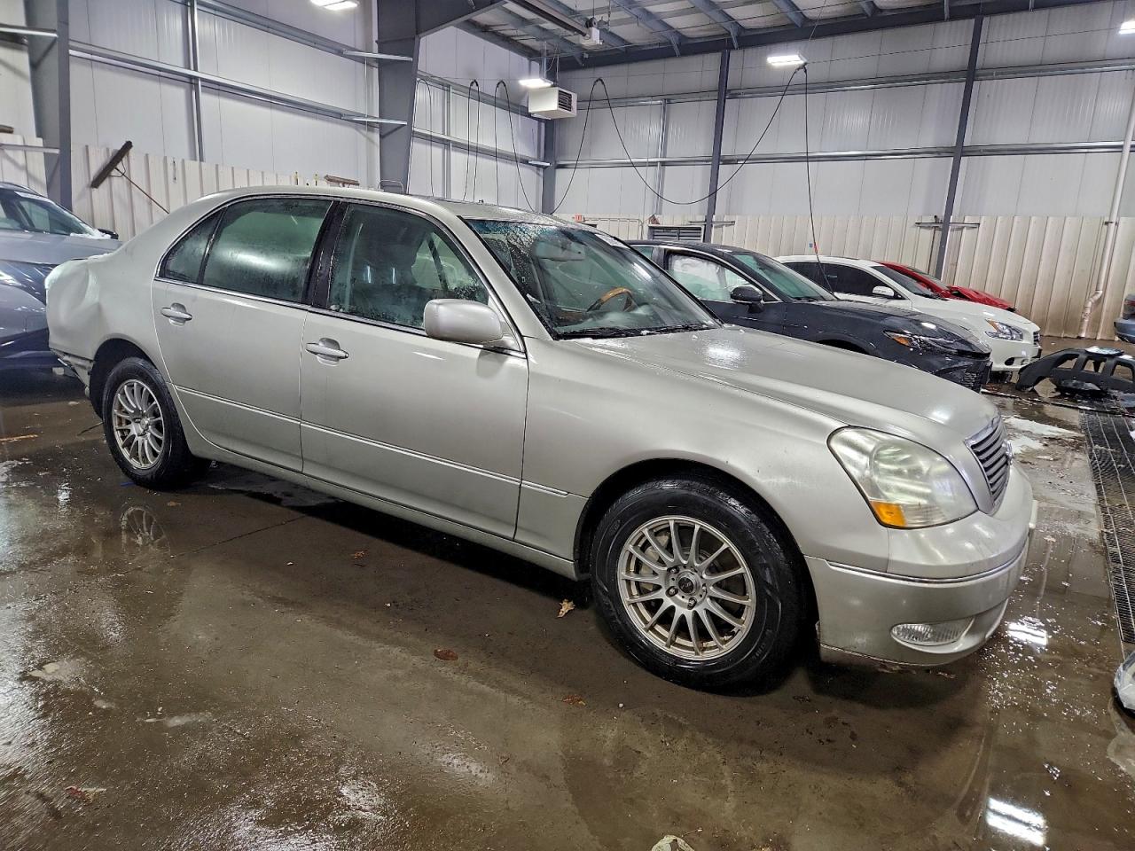 2002 Lexus Ls 430 Silver vin: JTHBN30FX20070395