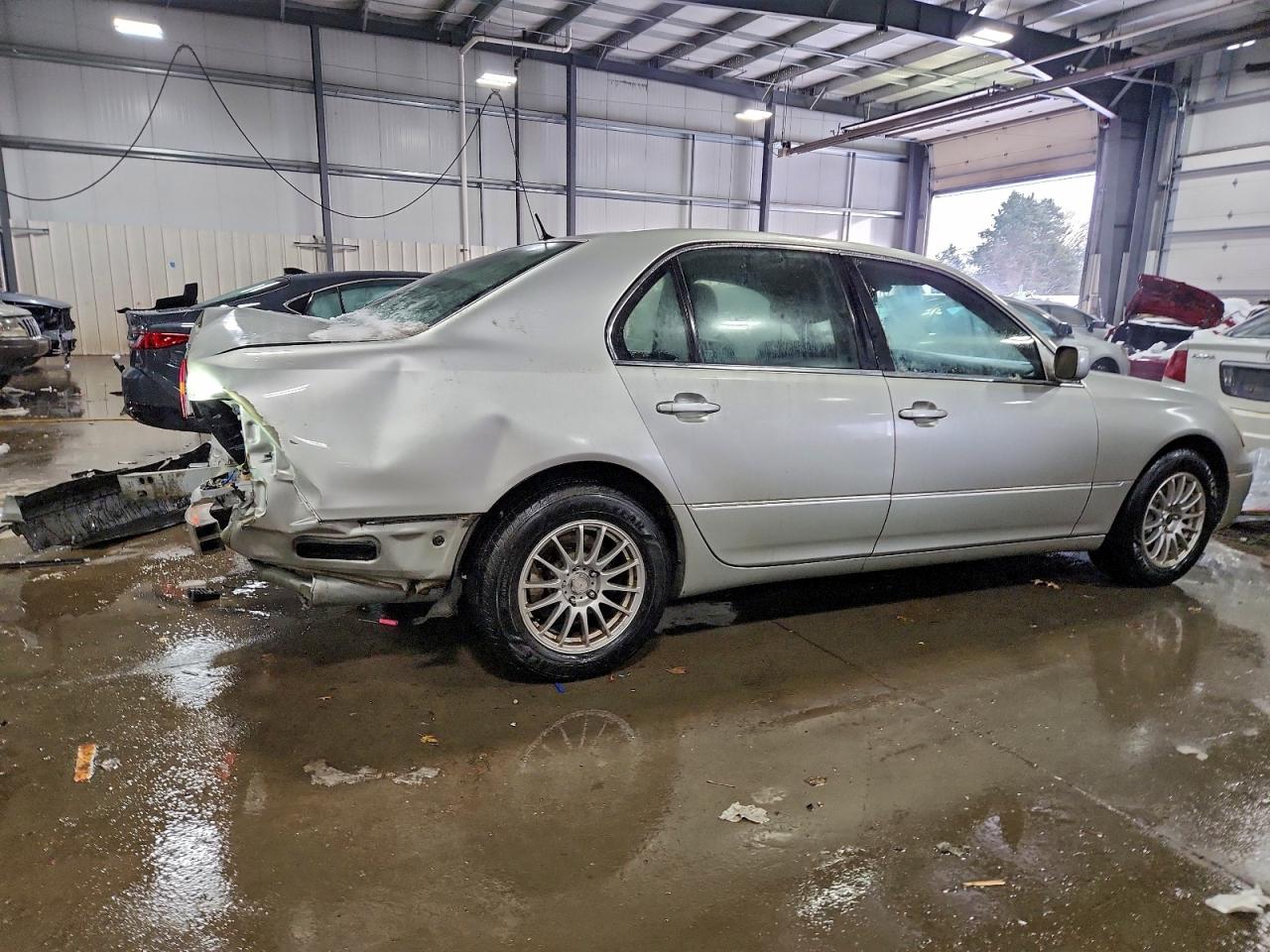2002 Lexus Ls 430 Silver vin: JTHBN30FX20070395