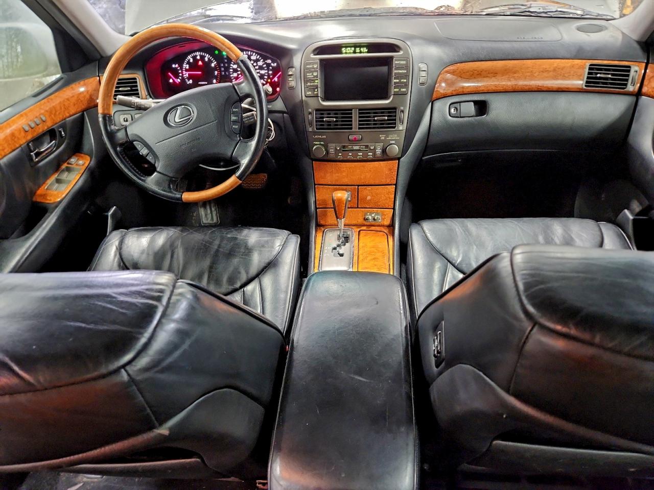 2002 Lexus Ls 430 Silver vin: JTHBN30FX20070395