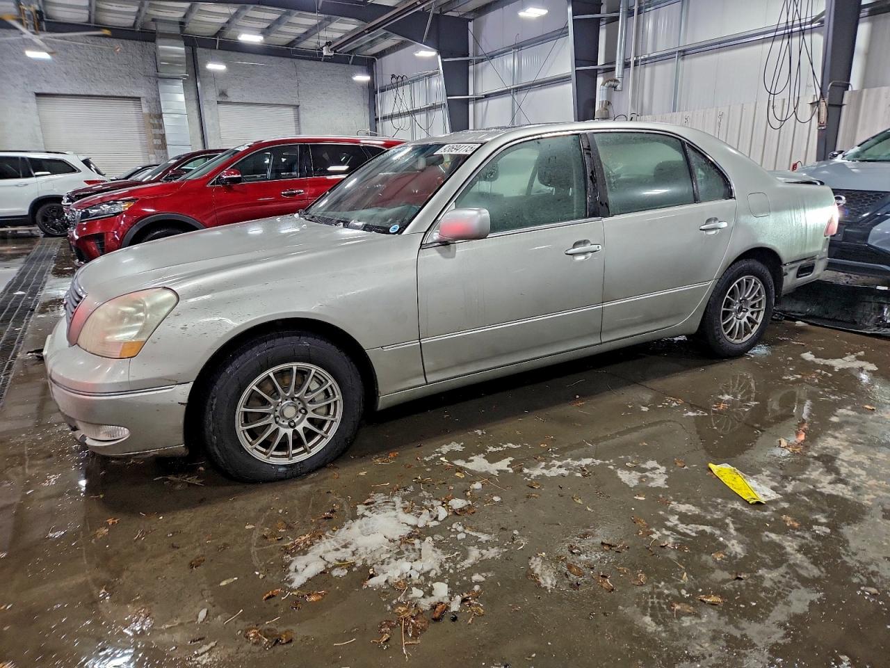 2002 Lexus Ls 430 Silver vin: JTHBN30FX20070395