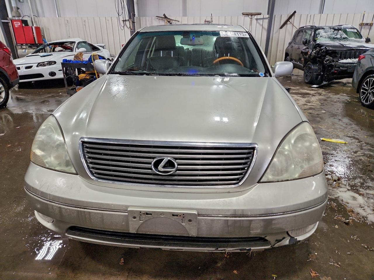2002 Lexus Ls 430 Silver vin: JTHBN30FX20070395