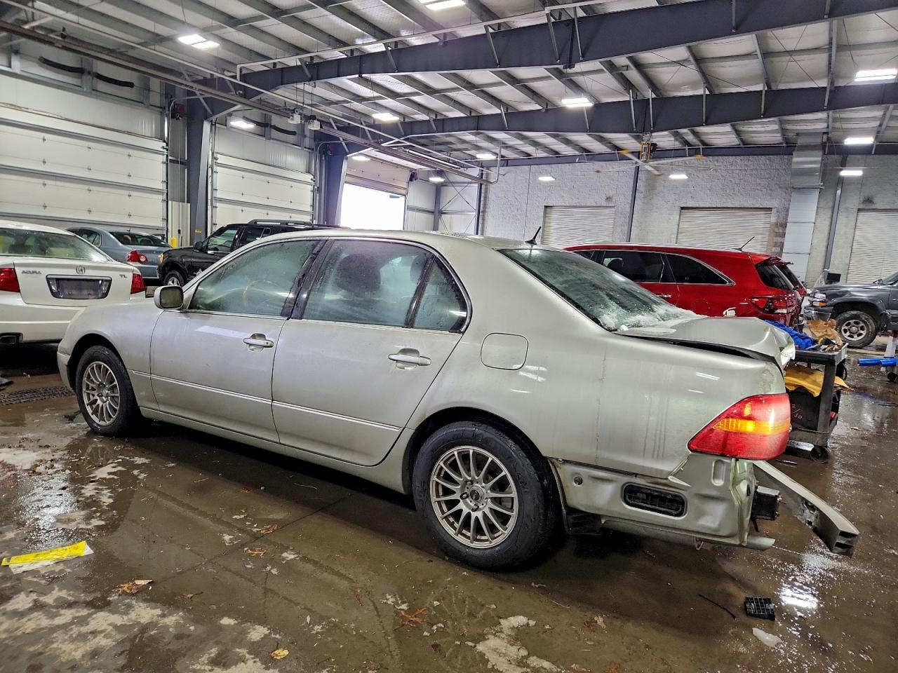 2002 Lexus Ls 430 Silver vin: JTHBN30FX20070395