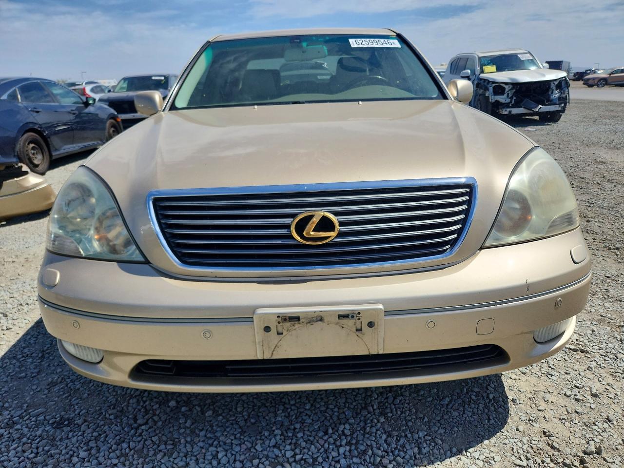 2002 Lexus Ls 430 Gold vin: JTHBN30FX20070784