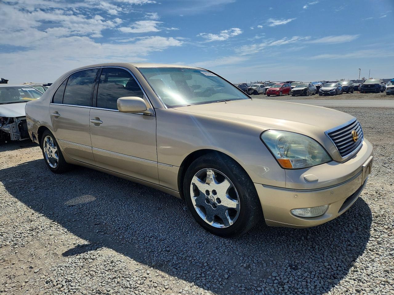2002 Lexus Ls 430 Gold vin: JTHBN30FX20070784