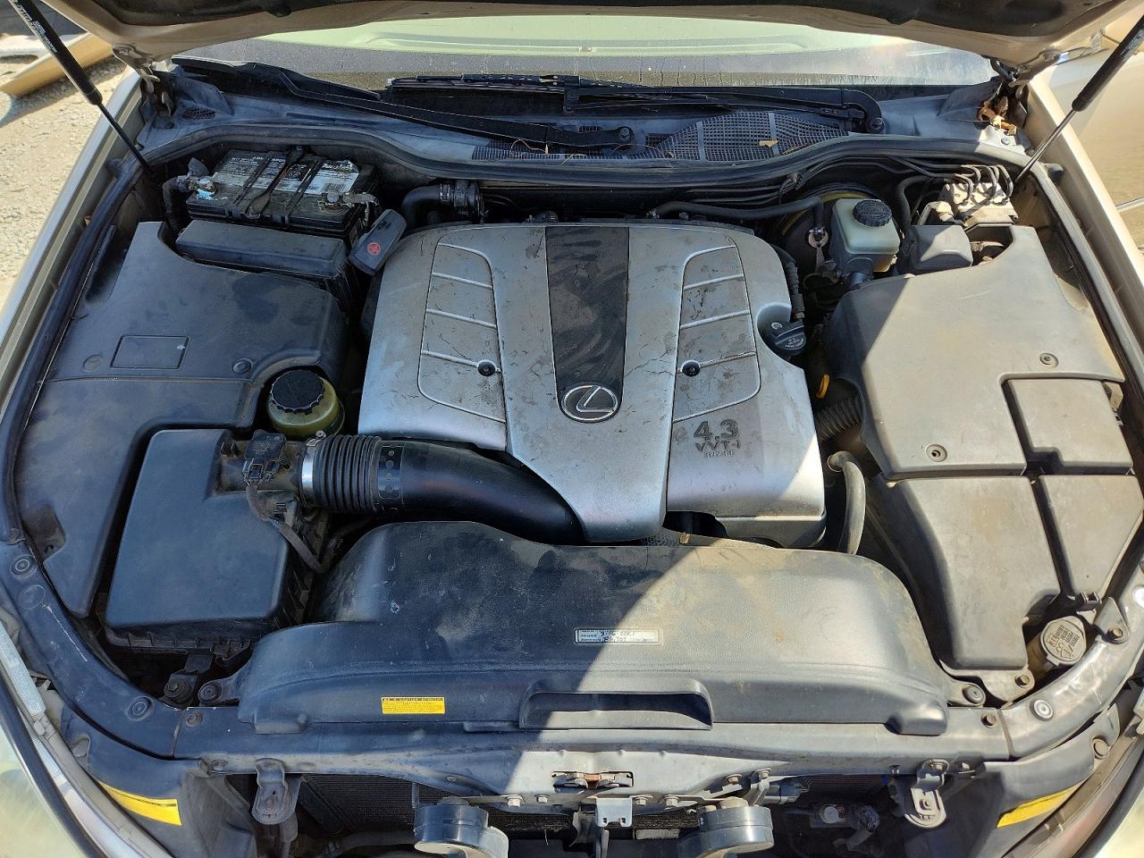 2002 Lexus Ls 430 Gold vin: JTHBN30FX20070784
