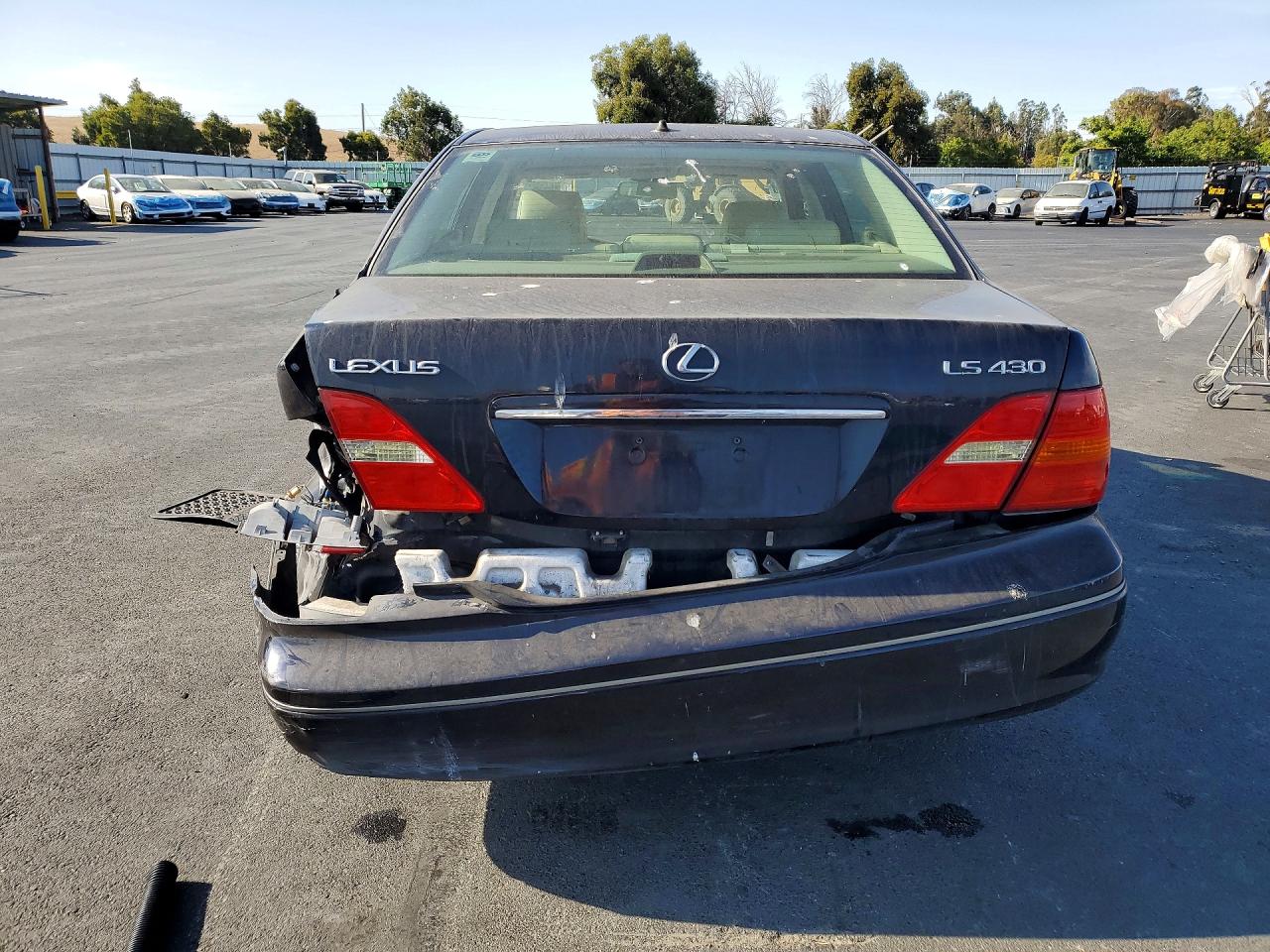 2003 Lexus Ls 430 Blue vin: JTHBN30FX30115398
