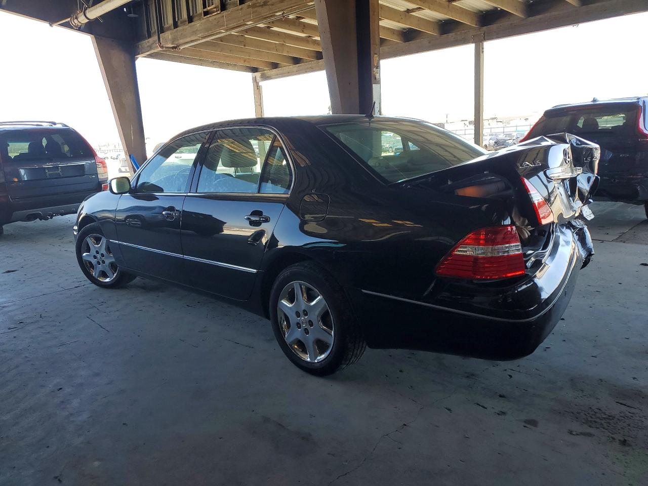 2004 Lexus Ls 430 Black vin: JTHBN36F040150170
