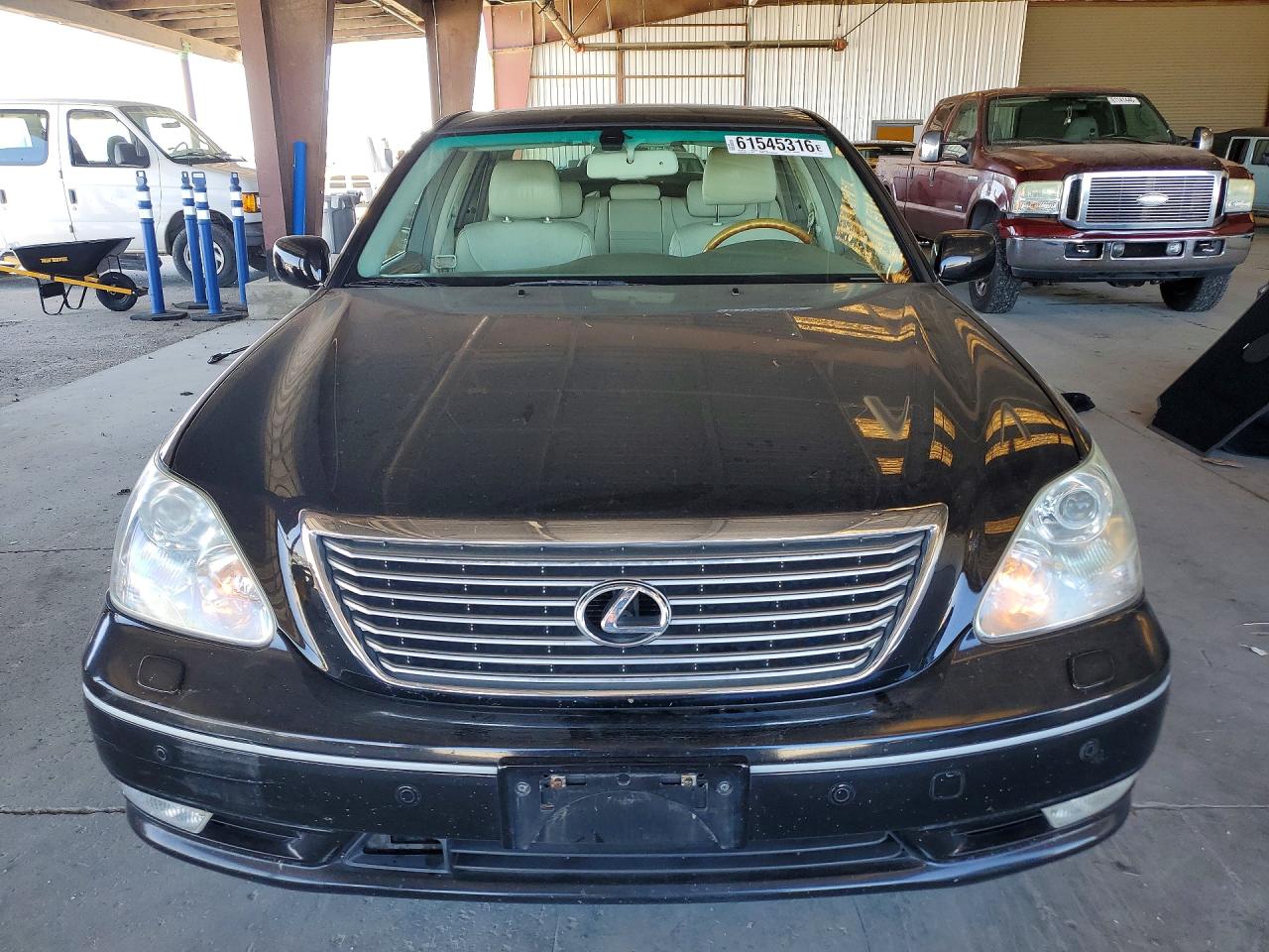 2004 Lexus Ls 430 Black vin: JTHBN36F040150170