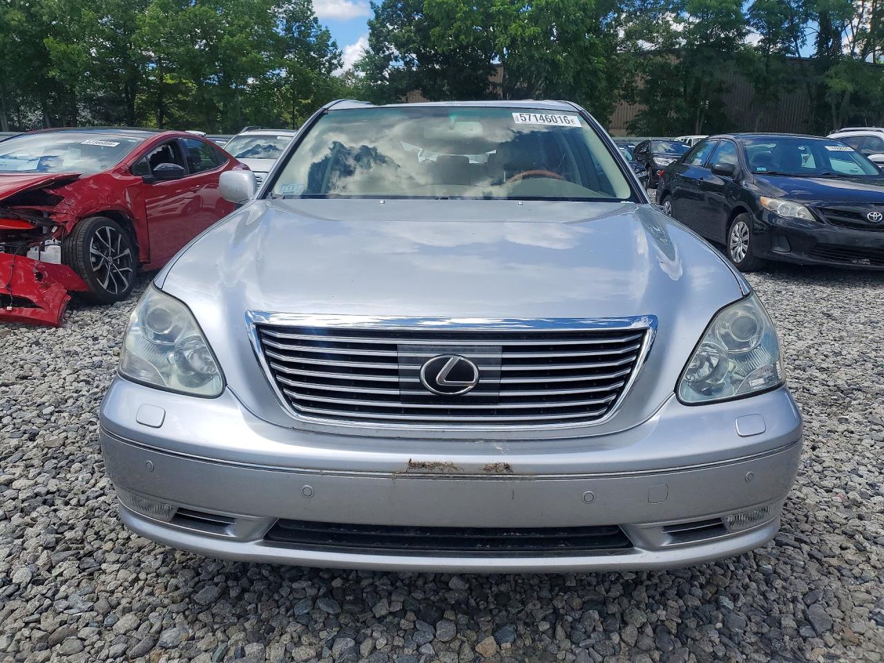 2006 Lexus Ls 430 Silver vin: JTHBN36F065043710