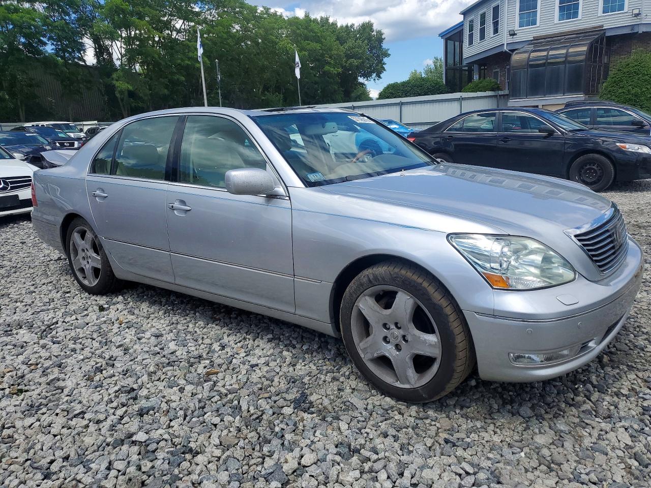 2006 Lexus Ls 430 Silver vin: JTHBN36F065043710