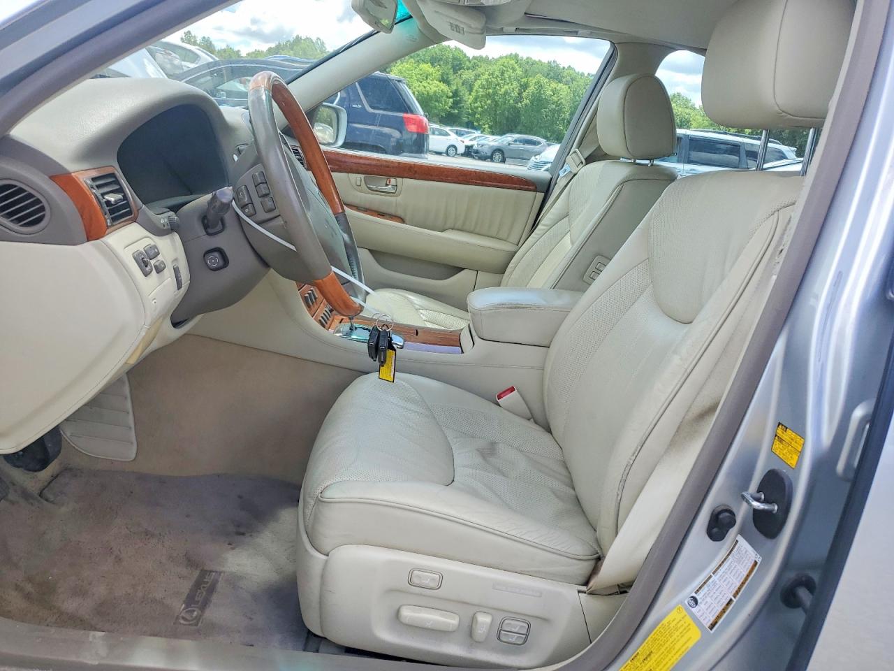 2006 Lexus Ls 430 Silver vin: JTHBN36F065043710