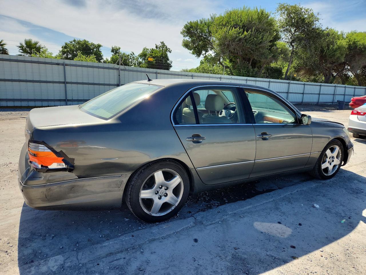 2006 Lexus Ls 430 Gray vin: JTHBN36F065045473