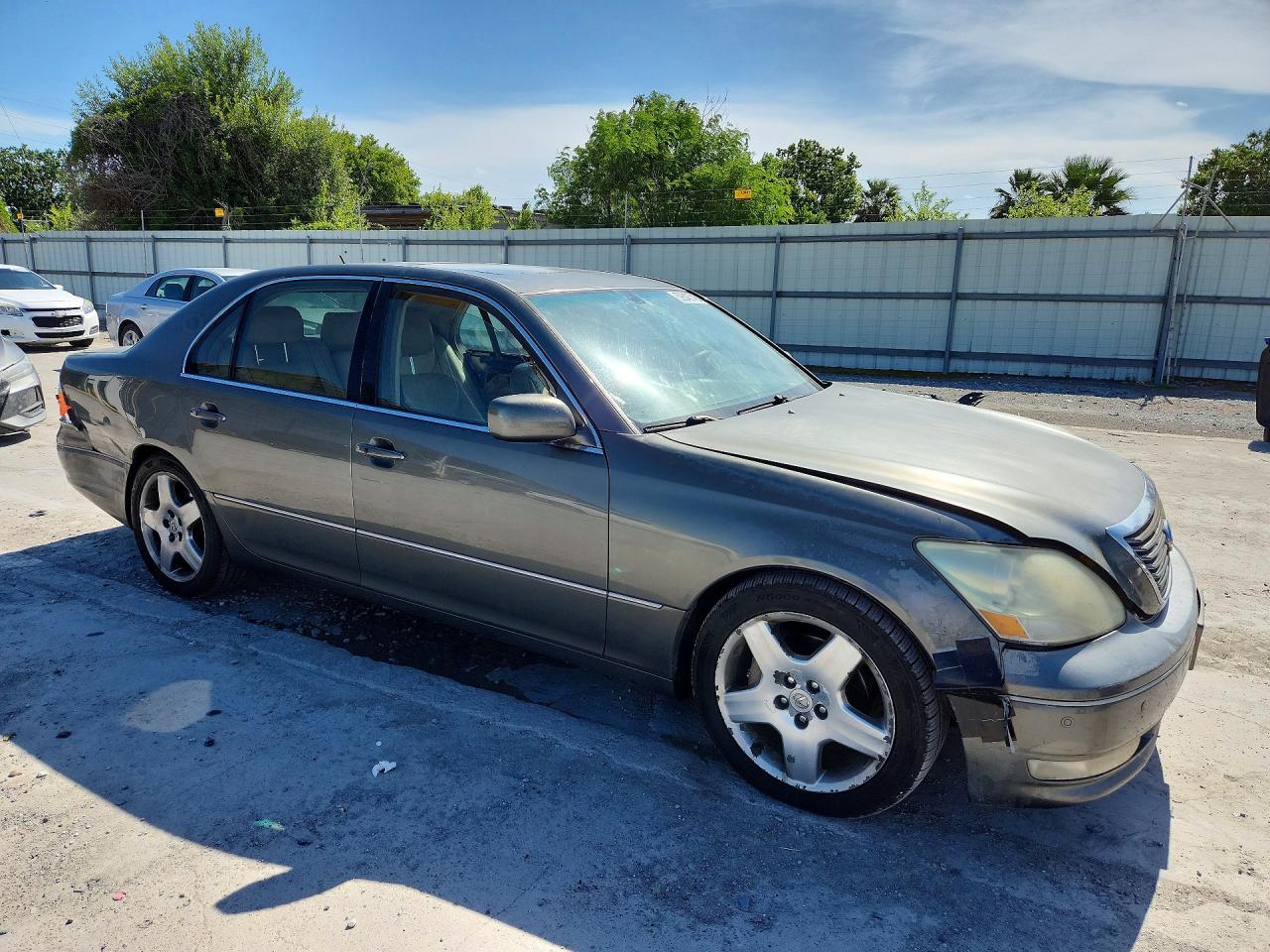 2006 Lexus Ls 430 Gray vin: JTHBN36F065045473