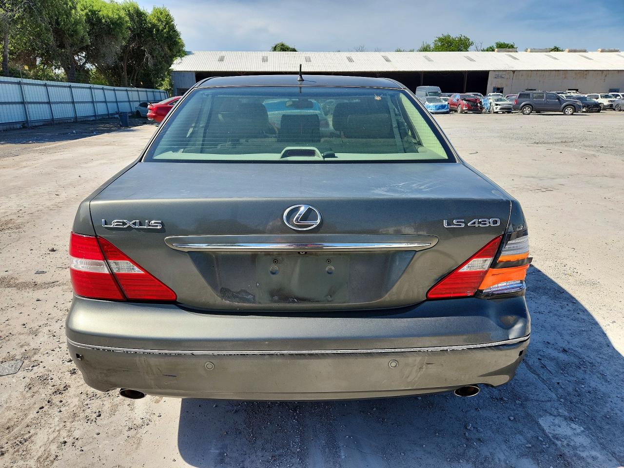 2006 Lexus Ls 430 Gray vin: JTHBN36F065045473